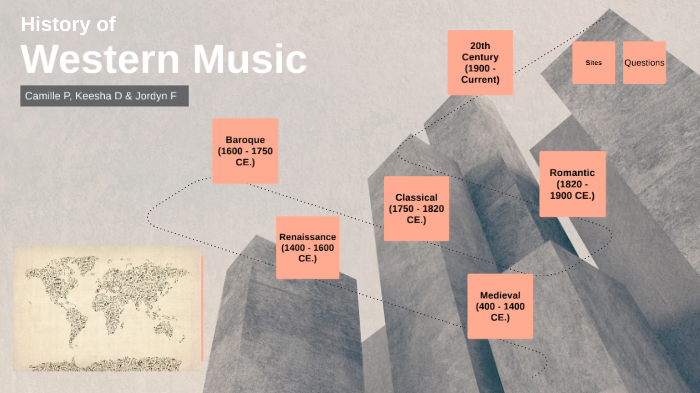 History of Western Music by Camille Palaganas on Prezi