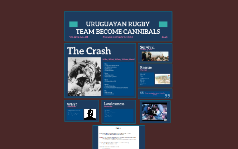 URUGUAYAN NATIONAL TEAM BECOME CANNIBALS by andrew fraser on Prezi