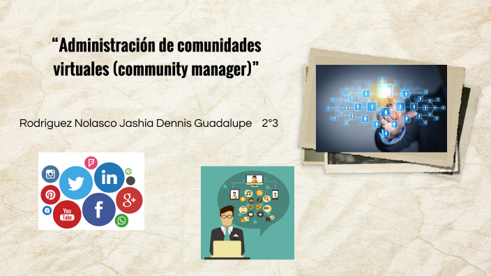 “Administración de comunidades virtuales (community manager) by Jashia