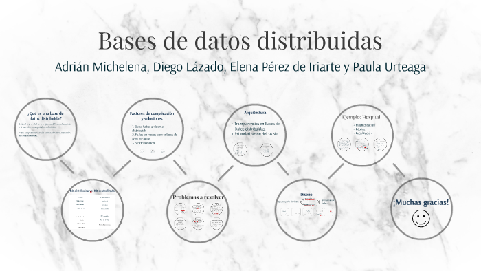 Bases de datos distribuidas by Elena Perez de Iriarte on Prezi