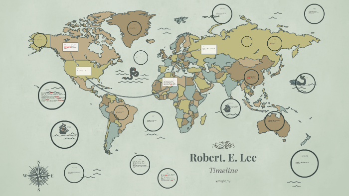Robert E lee Timeline by myles massillon on Prezi