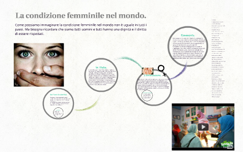 La condizione femminile nel mondo. by Vittoria Sardo on Prezi