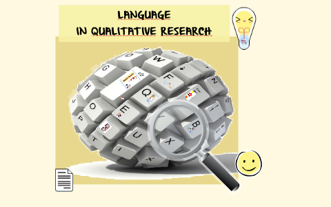 qualitative research language