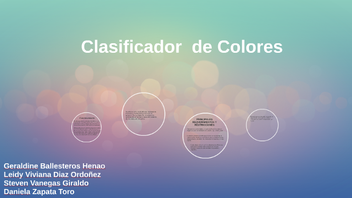 Banda Selectora de Colores by Daniela Zapata on Prezi