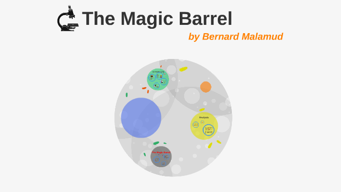 the magic barrel short story summary