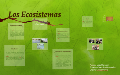 Los Ecosistemas by cristina lopez on Prezi