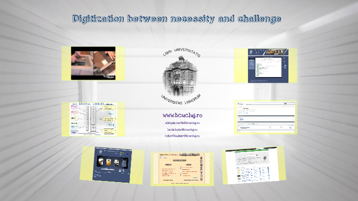 Digitization Between Necessity And Challenge By R bert Bodn r