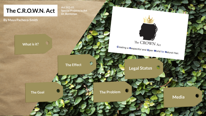 The CROWN Act by Maya Pacheco-Smith on Prezi