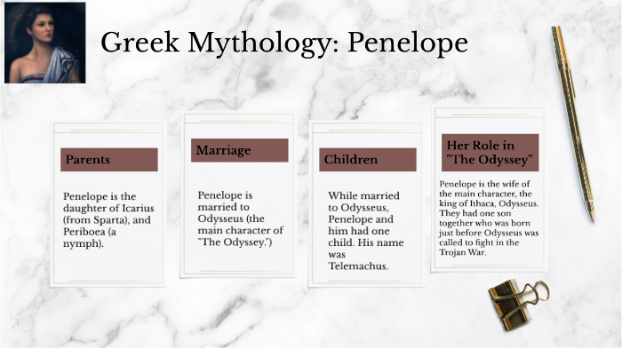 penelope greek mythology characteristics