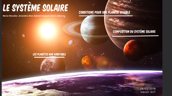 Système Solaire By Marie Chevalier On Prezi Next