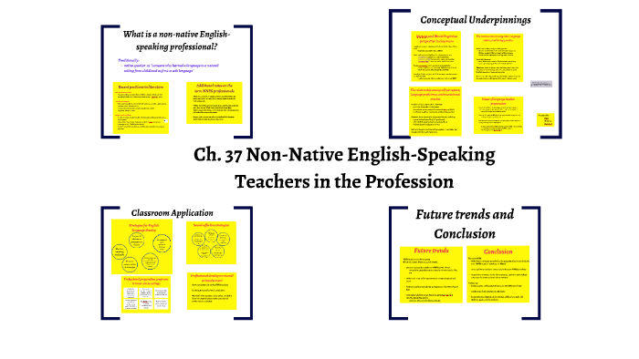 Ch 37 Non Native English Speaking Teachers In The Profession By Jojie Marquez On Prezi Next