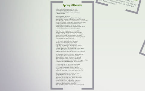 Spring Offensive Pome Spring Offensive by Jay Innes on Prezi
