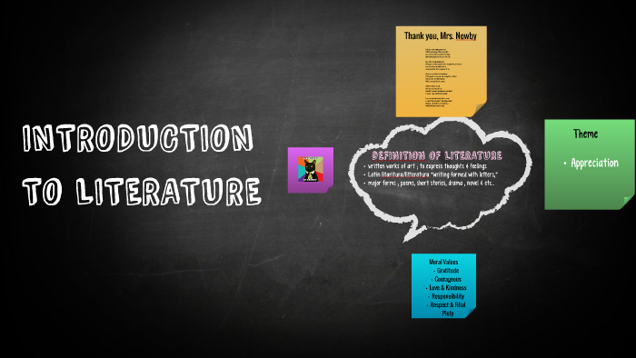 prezi literature presentation