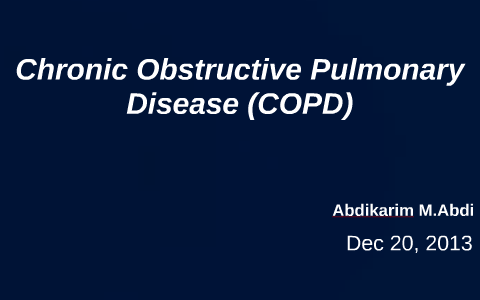 COPD PHARMACOTHERAPY by ak daud on Prezi