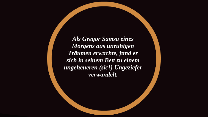 Als Gregor Samsa Eines Morgens prezi.com