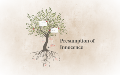 innocence presumption