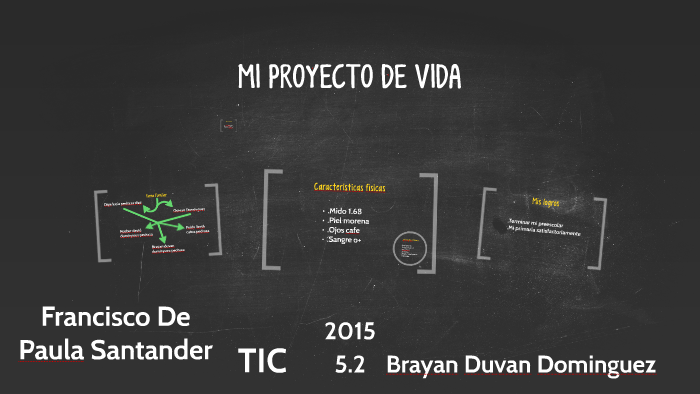 MI PROYECTO DE VIDA by brayan dominguez on Prezi