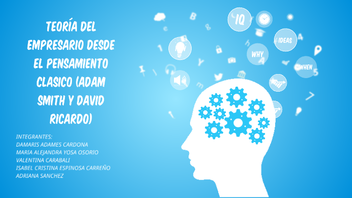 TEORIA DEL EMPRESARIO DESDE EL PENSAMIENTO CLÁSICO by MARIA ALEJANDRA ...