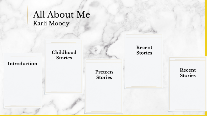 All about me project by Karli Moody on Prezi