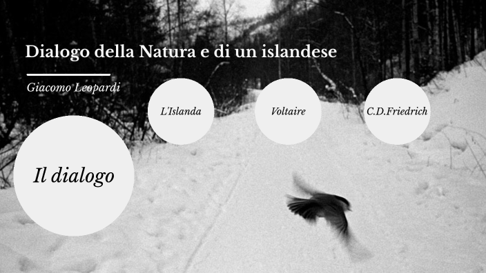 Excursus Geo Etnografico Dialogo Della Natura E Di Un Islandese Dialogo della Natura e di un islandese by Emma Miglietta on Prezi