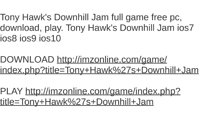 Download Downhill Pc