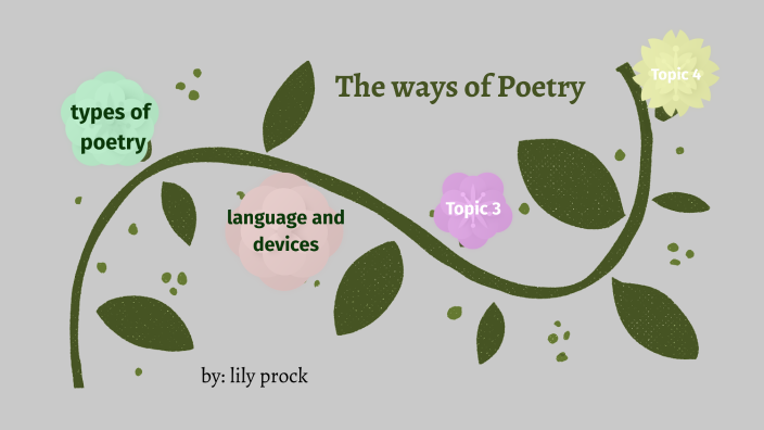 poetry presentation by lily prock on Prezi