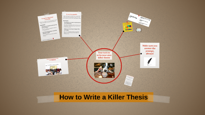 thesis killer words