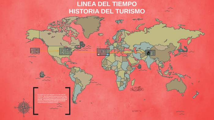 LINEA DEL TIEMPO, HISTORIA DEL TURISMO by alejandro guevara