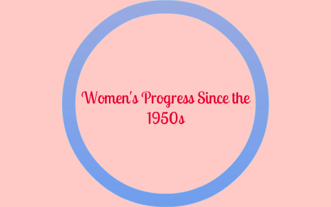 Women's Progress Since the 1960s by Judy Rios on Prezi