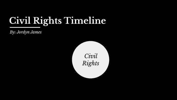 Civil Rights Timeline by Jordyn James on Prezi