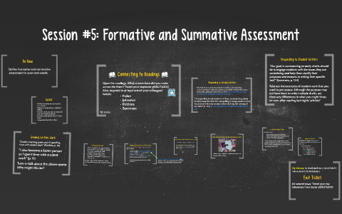 Session #5: Formative and Summative Assessment by Deborah Sanchez on Prezi