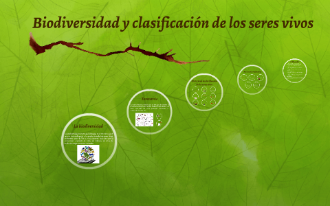 Biodiversidad y clasificación de los seres vivos by Marta Mena Lama