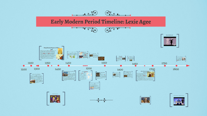 essay on early modern period