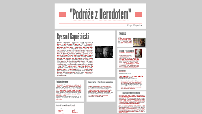 Podróże Z Herodotem Ryszard Kapuściński