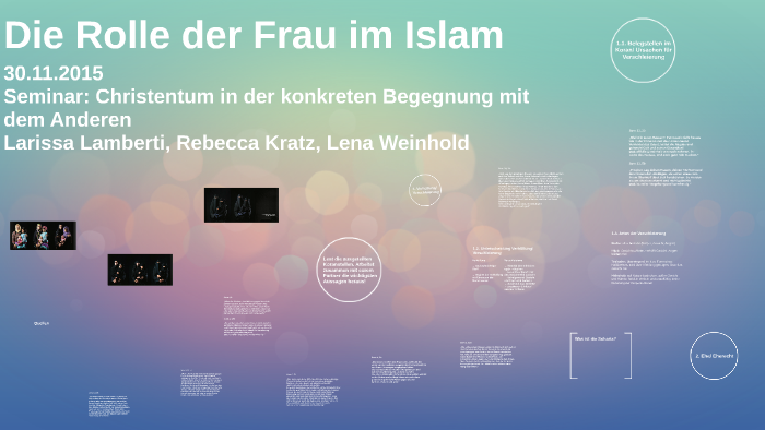 Die Rolle Der Frau Im Islam By Le We On Prezi 