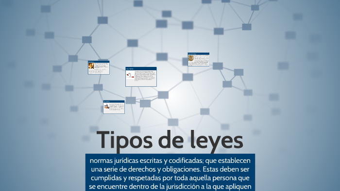 Tipos De Leyes By Jordy Rangel On Prezi