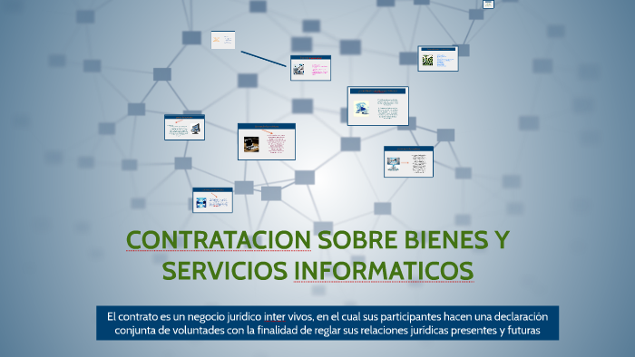 Contratacion Sobre Bienes Y Servicios Informaticos