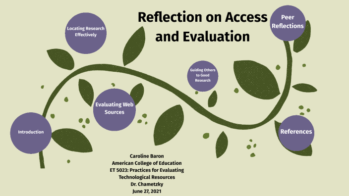 Module 5 Reflection ET5023 by Caroline Baron on Prezi