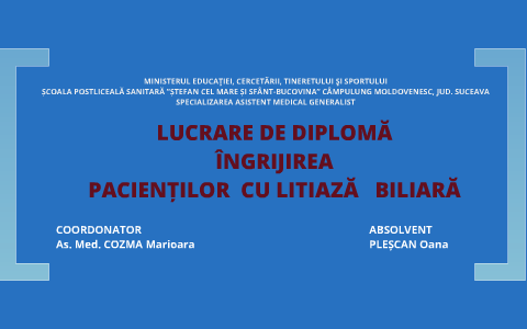 Ingrijirea Pacientilor Cu Litiaza Biliara By Oana Lacramioara On Prezi