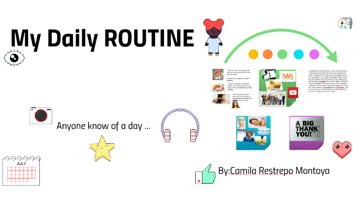 My Daily ROUTINE by camila restrepo montoya on Prezi