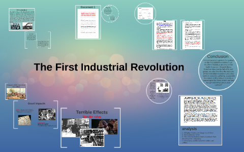 The First Industrial Revolution by 杨 鑫 on Prezi