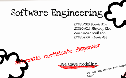 Use Case Diagrams Use Case Description Tables By 지형 김 On Prezi