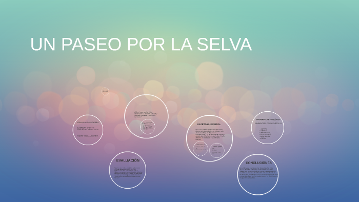 UN PASEO POR LA SELVA by Elizabeth Aristizabal on Prezi
