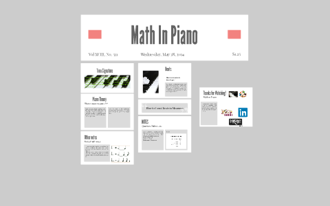 Piano Math Math In Piano by Julianna Lozada on Prezi