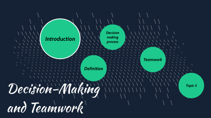 Decision-Making and Teamwork by Aleeshah Sohail on Prezi