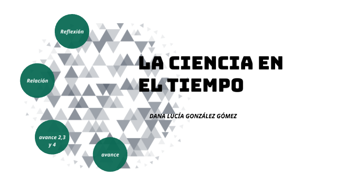 la ciencia en el tiempo by Dana Lucia on Prezi