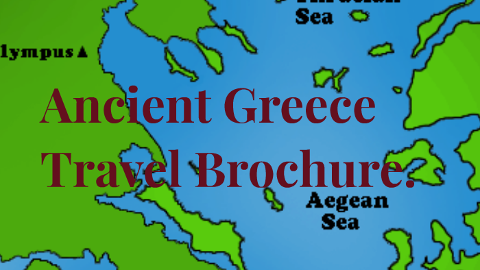 ancient greece travel department