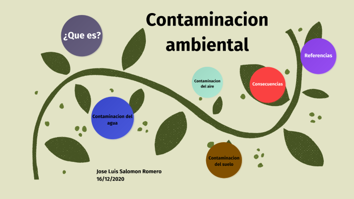 La contaminación ambiental by Jose Luis Salomon Romero on Prezi