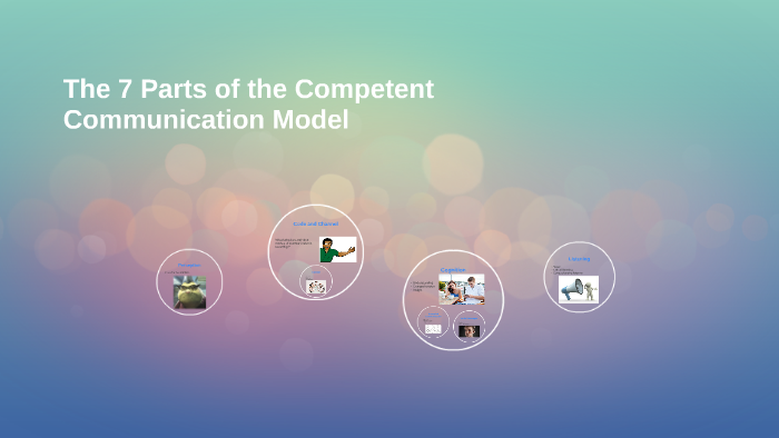 The 7 Parts of the Competent Communication Model by Marco Perez on Prezi