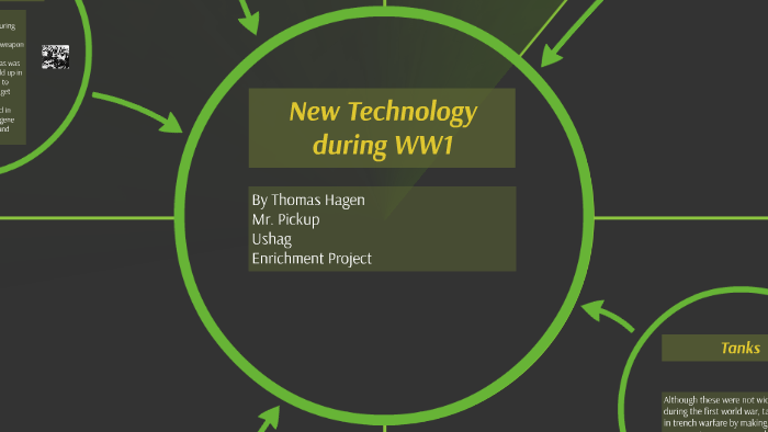 new technology in ww1 essay